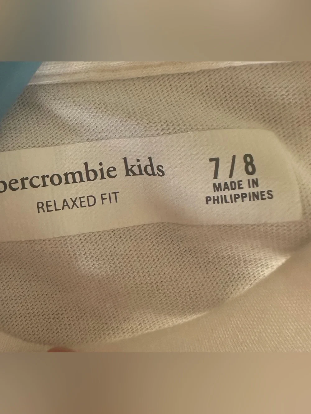 abercrombie kids soft white